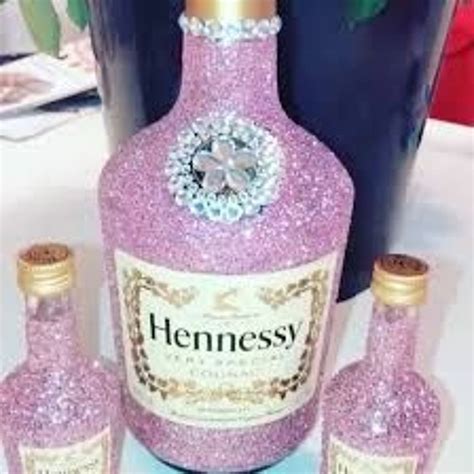 Pink Glitter Hennessy Bottle Best Pictures And Decription Forwardsetcom