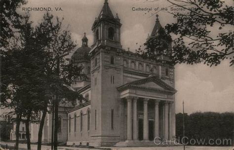 Cathedral Of The Sacred Heart Richmond VA Postcard