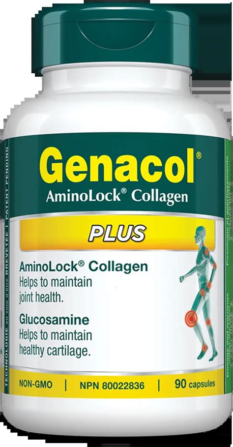 Genacol Plus Aminolock Collagen And Glucosamine For Your Joints