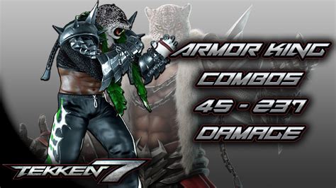 Tekken Armor King Combos Damage K Youtube