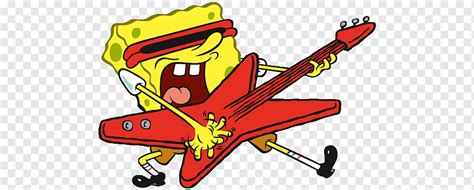 Spongebob Rock N Roll, cartoons, spongebob, png | PNGWing