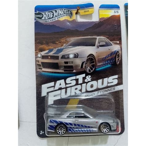 Jual Hot Wheels Fast And Furious Nissan Skyline R Shopee Indonesia