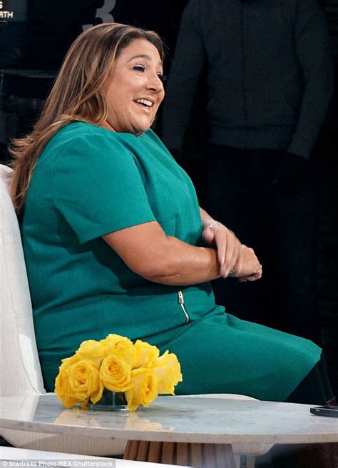 Supernanny Jo Frost Displays Her Curves In A Teal Tunic Dress On Gma Daily Mail Online