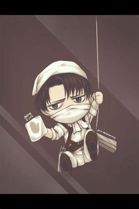 Levy Livaï Rivaille My Wallpaper 3 Snk Aot Anime Chibi Manga