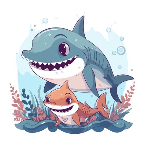 Mommy Shark Transparent PNG All