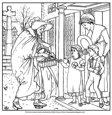 Coloring Hot Cross Buns Coloring Pages