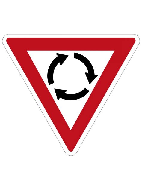 Roundabout Sign Regulatory Buy Now Discount Safety Signs Australia