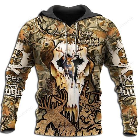 Deer Hunting 3d Hoodie Teeruto