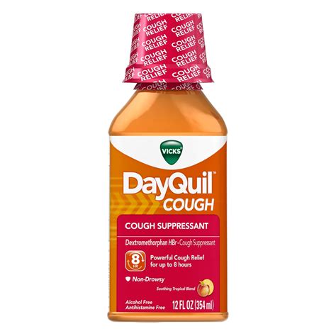 Vicks DayQuil Cough Non-Drowsy Cough Suppressant - Shop Cough, cold ...