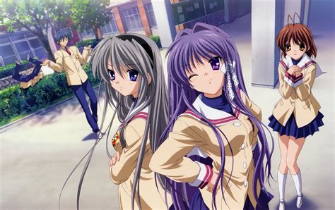 Clannad Fujibayashi Kyou Furukawa Nagisa Okazaki Tomoya Sakagami