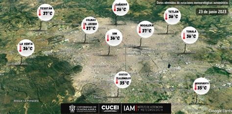 Clima Hoy En Guadalajara Estas Son Las Temperaturas M Ximas En La Zmg