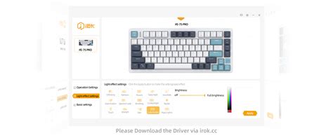 Amazon Irok Fe Pro Wireless Rgb Hot Swappable Mechanical Keyboard Three Layer Dampening