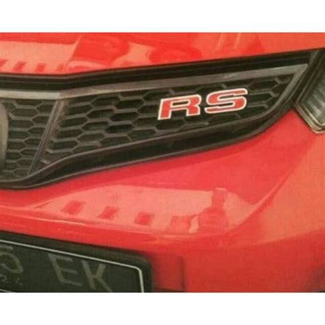 Jual Emblem Logo Rs Untuk Bagasi Belakang Dan Kap Depan Jazz Mobilio