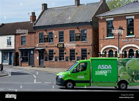 ASDA delivery van in Epworth, North Lincolnshire, England UK Stock ...