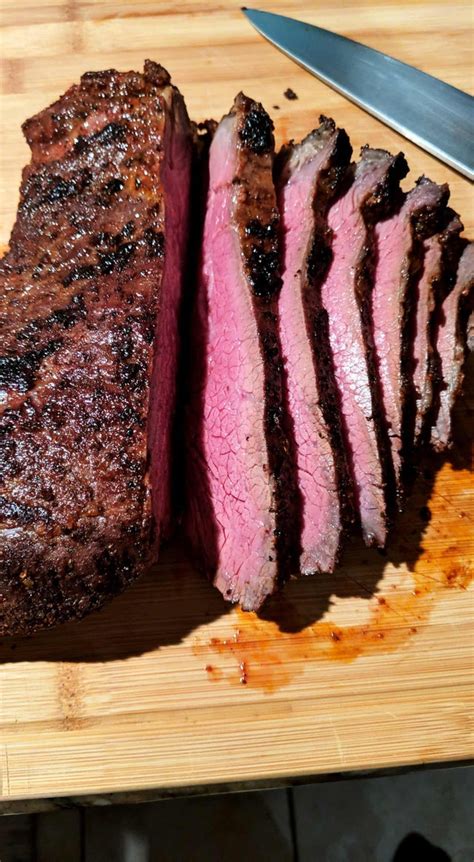 [homemade] Reverse Seared Tri Tip Food