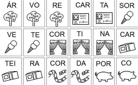 InclusÃo Ordene As SÍlabas Formando As Palavras Parte 1