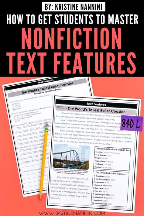 Pin On Oooh Teaching Text Features In Elementary School