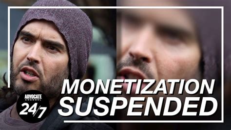 Youtube Halts Monetization Of Russell Brand S Channel Youtube