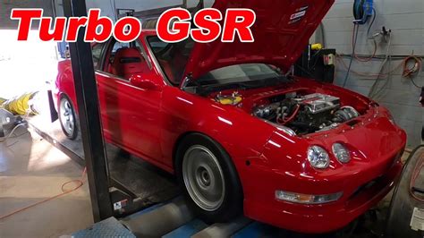 Boosted DC2 Acura Integra GSR Dyno Tune YouTube