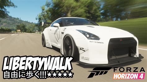 Forza Horizon 4 Nissan Gt R Liberty Walk Goliath Gameplay Youtube