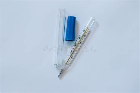 Mercury thermometer stock photo. Image of treatment - 177451852