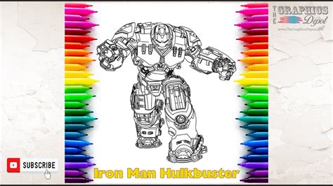 Coloring Hulkbuster Hulkbuster Coloring Page How To Color