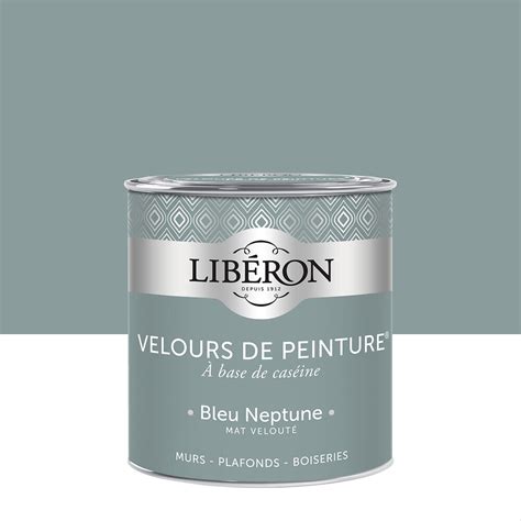 Velours de peinture Bleu neptune Mat 0 5L Bricomarché