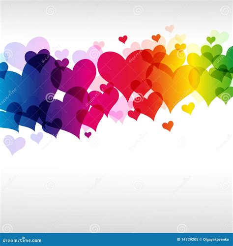 Heart With Colorful Handprints Stock Image Cartoondealer