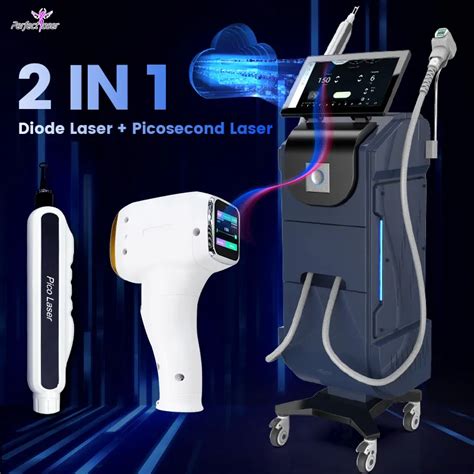 Pico Laser 2 In 1 Hair And Tattoo Removal System Vertical Fast