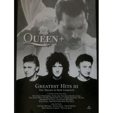 Queen + Greatest Hits III Poster | Walmart Canada