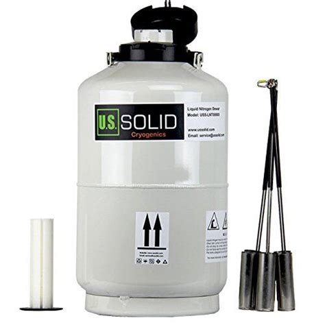 Us Solid Uss Lnt00003 10l Cryogenic Liquid Nitrogen Dewars Tank