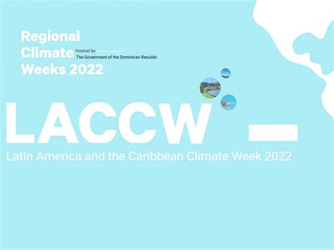 Abre El Registro Para La Semana Del Clima De América Latina Y El Caribe