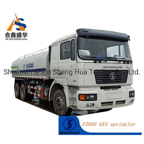 Shacman F3000 6X4 Stainless Steel Water Tank Truck Water Sprinkler