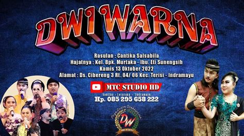 Live Streaming Siang Sandiwara Dwi Warna Cibereng Kamis Oktober