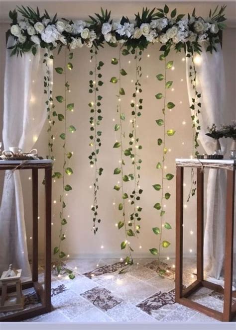 35 Easy DIY Wedding Backdrops On A Budget In 2024 Diy Wedding