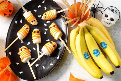 Halloween Ghost Popsicles With Chiquita Bananas Chiquita Recipes