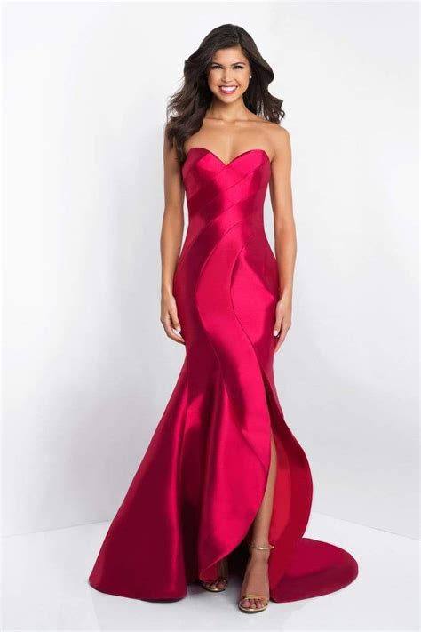 Blush By Alexia Designs C1063 Strapless Sweetheart Mermaid Dress In