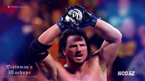 Aj Styles Mashup Custom Titantron Video Phenomenal Justice Youtube