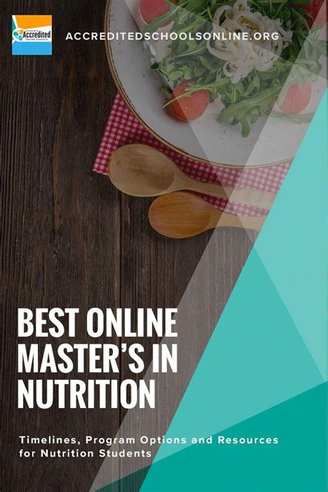 Online Masters Programs In Nutrition Accredited Schools Online