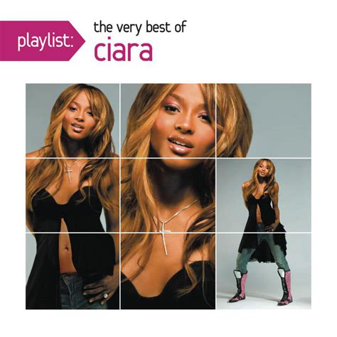 Car Tula Frontal De Ciara Playlist The Very Best Of Ciara Portada