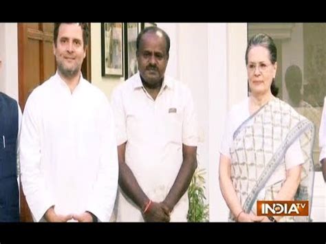 HD Kumaraswamy oath taking ceremony today, Kejriwal, Rahul and others to attend the event