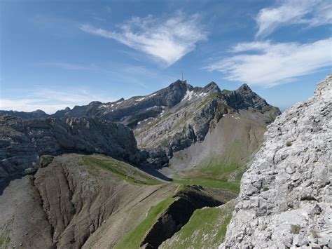 Öhrli Blick zurück zum Säntis Fotos hikr org