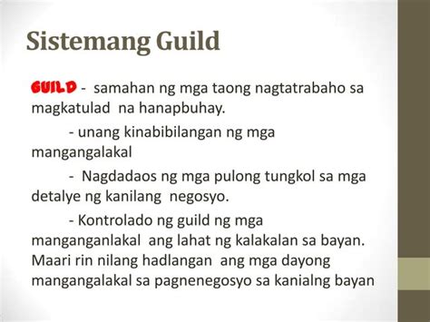 Aralin 20 Paglakas Ng Kalakalan At Ang Pag Usbong Ng Mga Bayan At