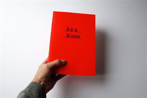 Artists Books And Multiples David Shrigley Red Book