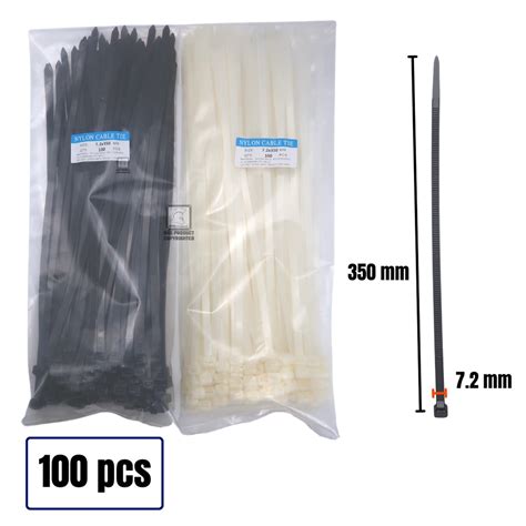 Pcs Heavy Duty Uv Resistant Nylon Cable Tie With Self Locking