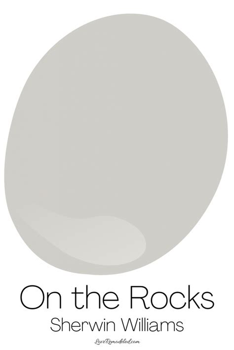 On The Rocks Paint Color Review By Sherwin Williams Love Remodeled