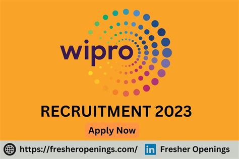 Wipro Graduate Jobs 2023 2024 Off Campus Hiring Apply Soon