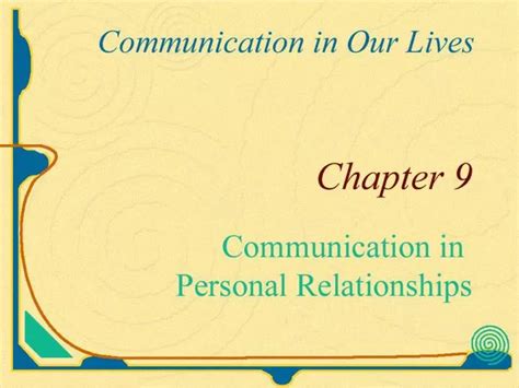 Ppt Personal Relationships Powerpoint Presentation Free Download