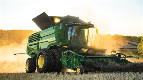 John Deere Combine Wallpapers Wallpaper Cave