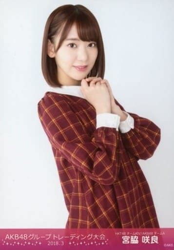 駿河屋 宮脇咲良上半身「20183」akb48グループ生写真販売会akb48グループトレーディング大会会場限定生写真（女性生写真）